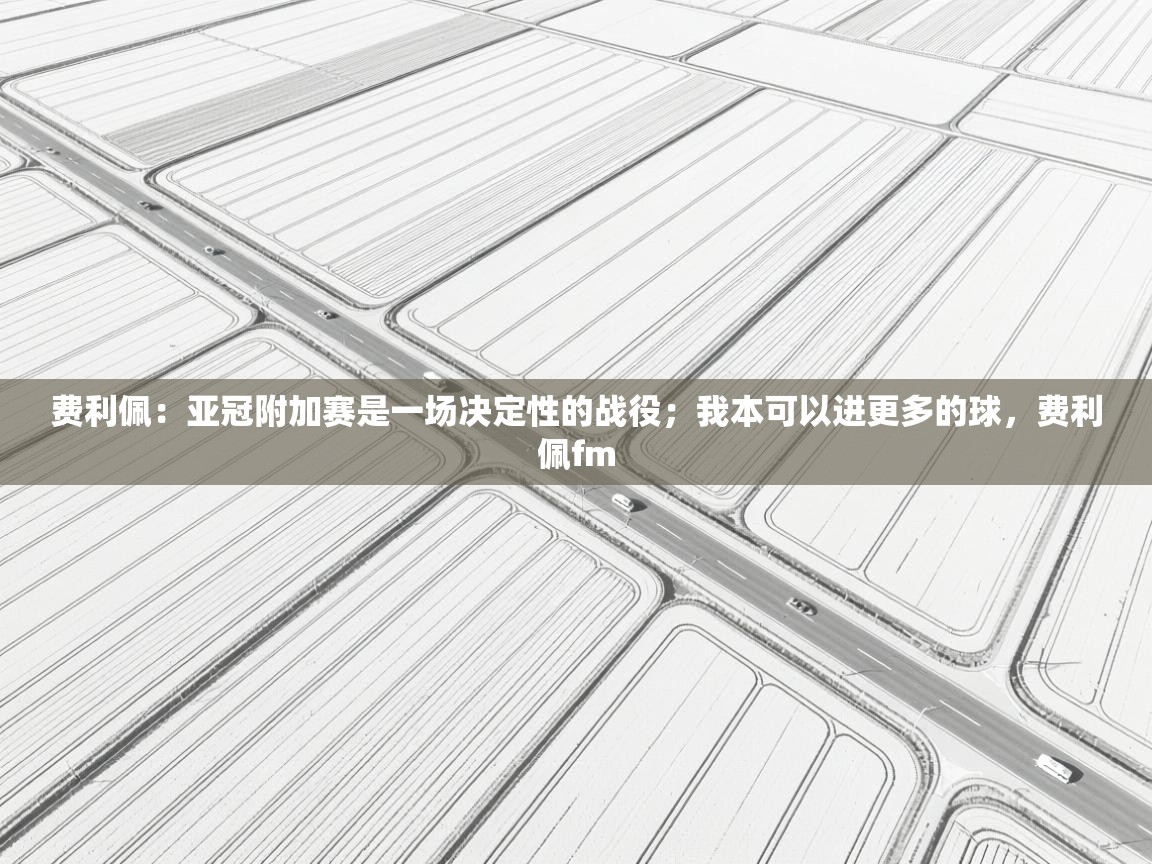 费利佩：亚冠附加赛是一场决定性的战役；我本可以进更多的球，费利佩fm  第1张
