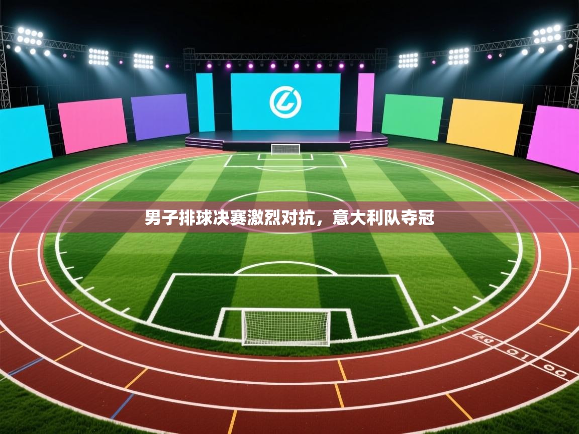 男子排球决赛激烈对抗,意大利队夺冠 第1张